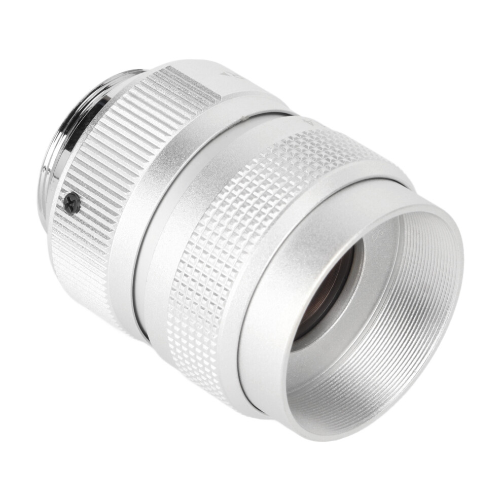 25Mm F1.4 Cctv Lens Clear Efficient Conduction C Mount Camera Lens For Bar Shop Parking House Warehouse Light/Silver 5021315354775