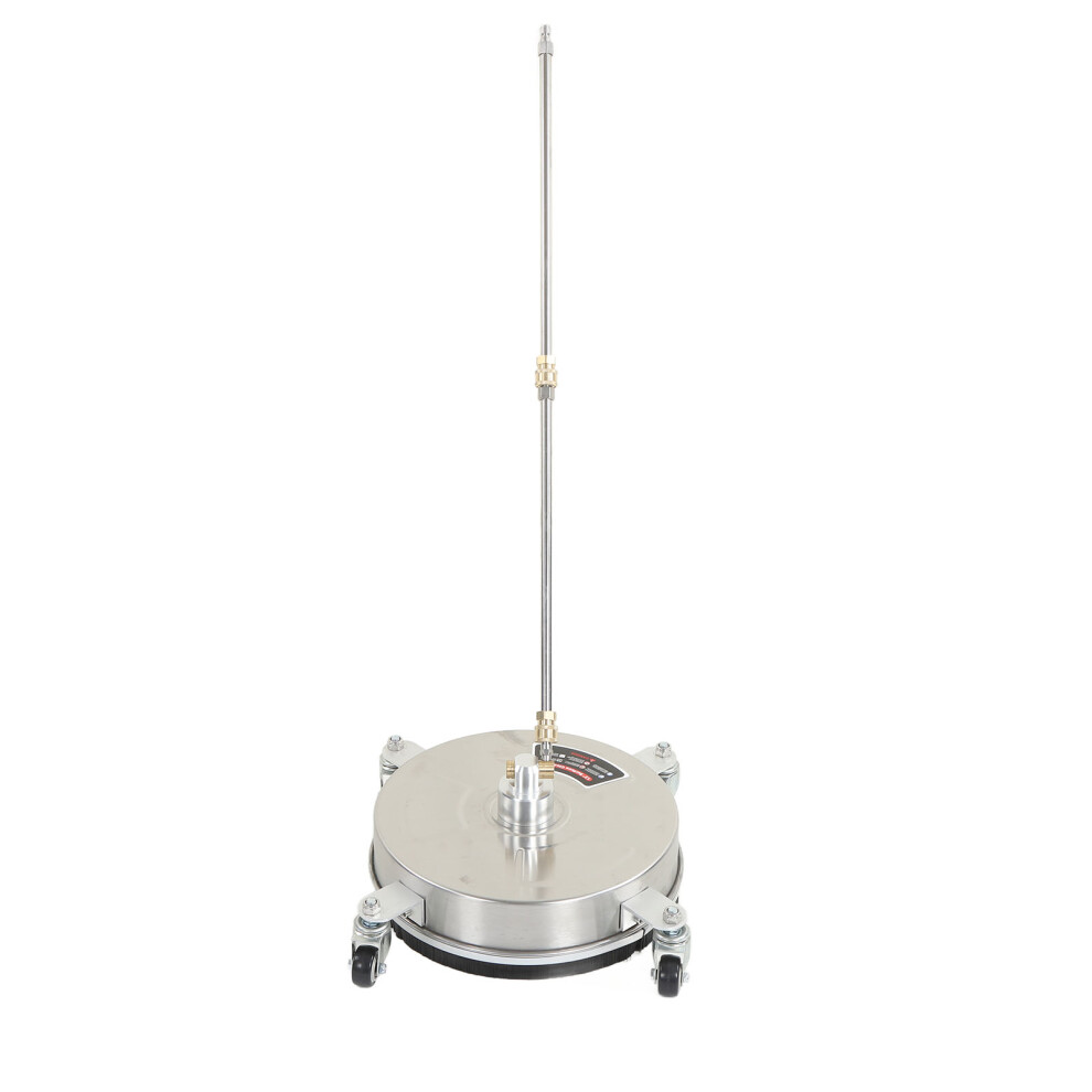 13 Inch Pressure Washer Surface Cleaner 4000psi Pressure Washer Surface Cleaner with 4 Wheels 2 Extension Wands