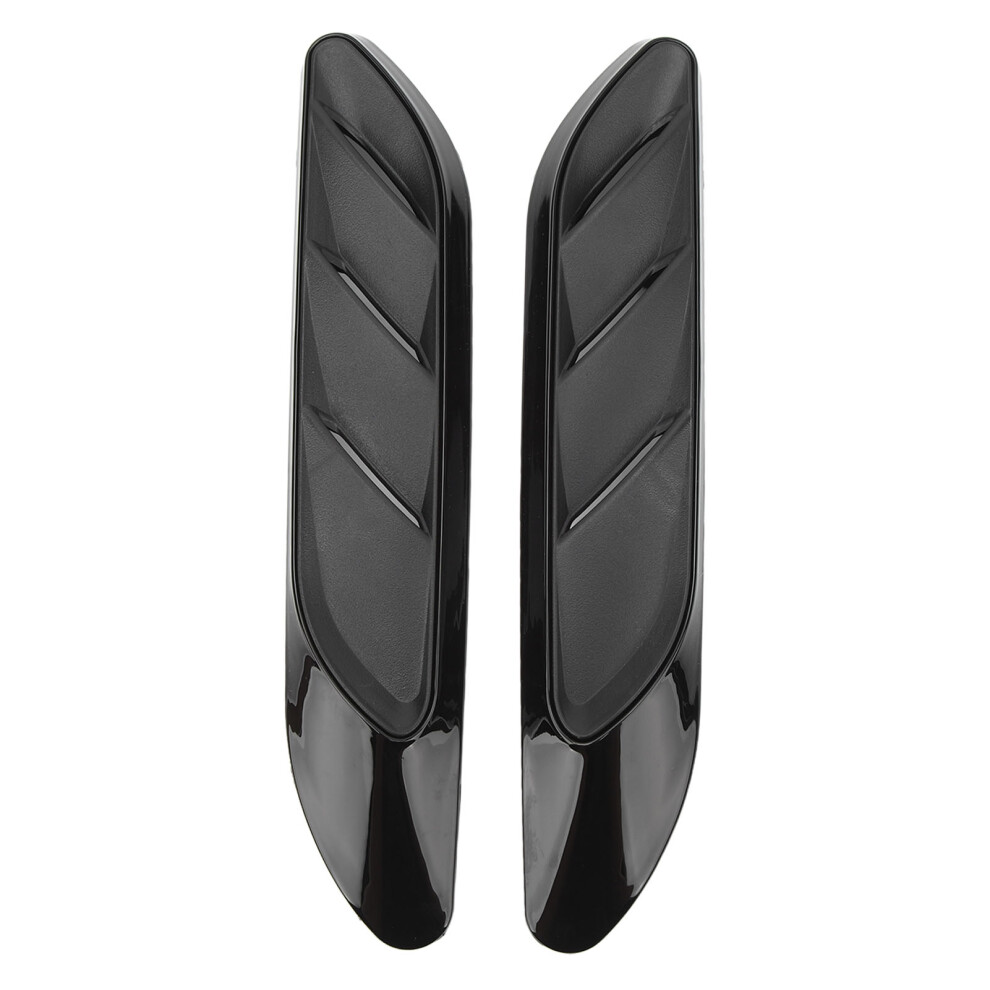 Mudguard Side Air Outlet Vent Trim Glossy Intake Flow Duct Cover Molding Shade Replacement For Benz CâClass W206 Black 3121315360935