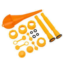 Gas Can Spout Replacement Kit Gas Can Nozzle Caps with Funnel for Most Plastic Gas Cans