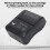 58mm Portable Mini Thermal QR Code Printer 2in Cordless USB Receipt Ticket Thermal Printer for Android 4