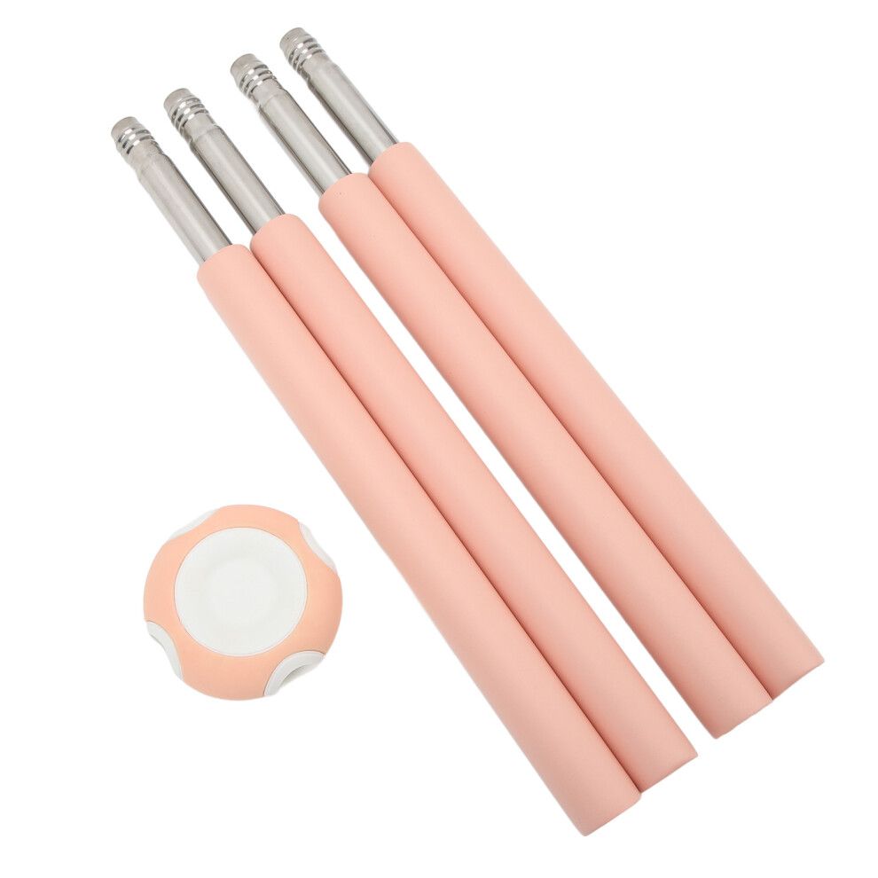 Pink Back Cross Sticks Detachable Cross Straightening Back Posture Corrector Sticks For Stretching