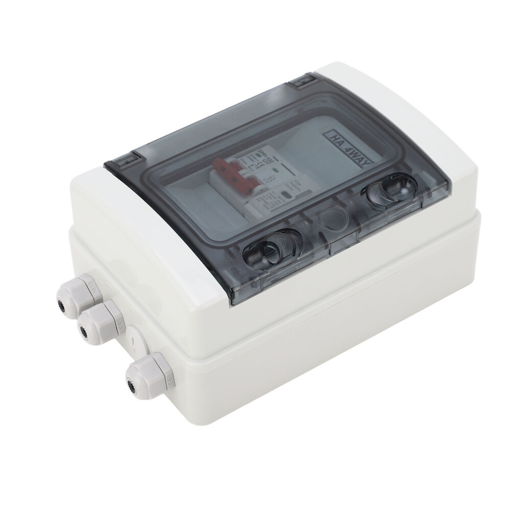 Circuit Breaker Mcb Isolation Switch Protection Waterproof Distribution Box Dc 500V For Outdoor 32A 5001315370487