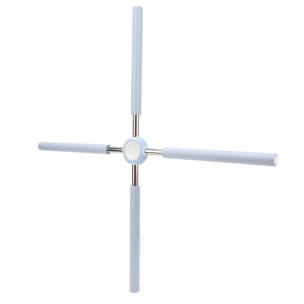 Blue Back Cross Sticks Detachable Cross Straightening Back Posture Corrector Sticks For Stretching