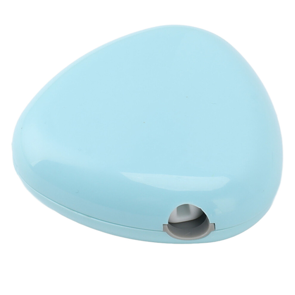 Blue Toothbrush Sanitizer Portable Rechargeable Toothbrush Cleaner Holder Travel Home Toothbrush Case