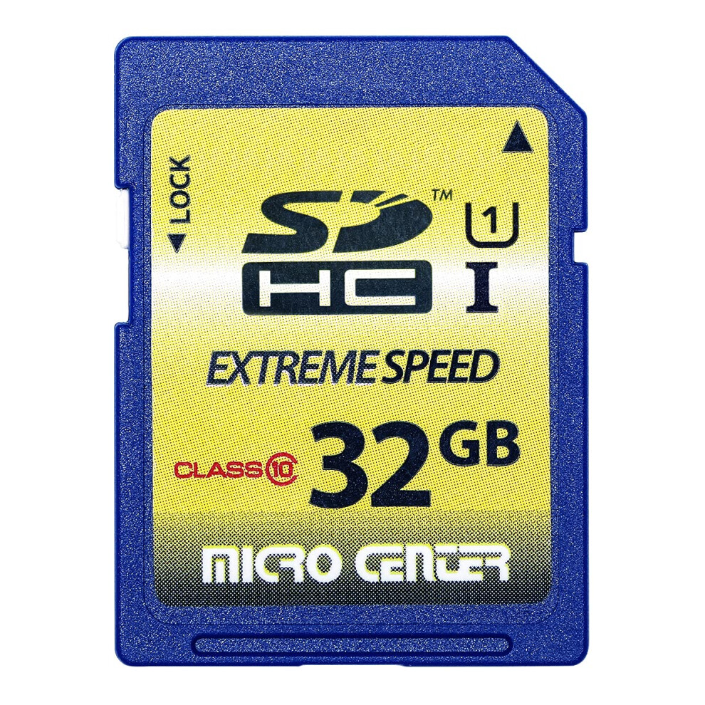 32Gb Class 10 Sdhc Flash Memory Card Full Size Sd Card Ush-I U1 Trail 618996727285