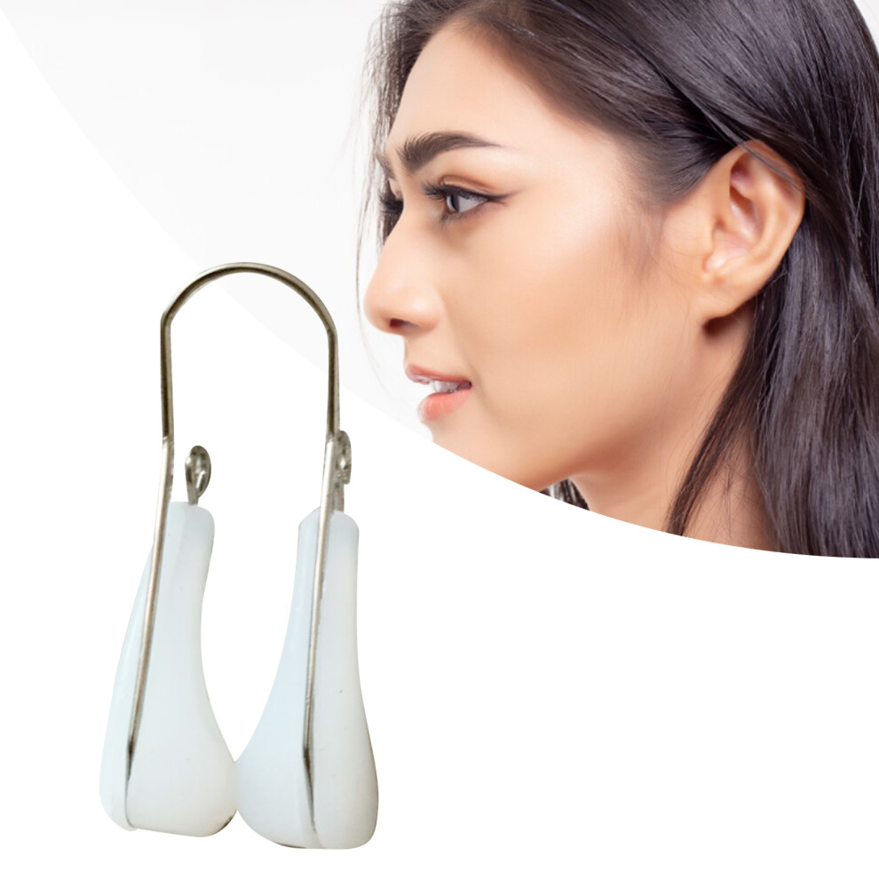 White Nose Bridge Shaper Lifting Straightening Soft Silicone Nose Bridge Corrector Device For Night
