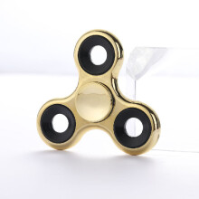 (Luxury gold ) Alloy Metal Finger Gyroscope Child Toys Bearings Anxiety Concentration Reduction