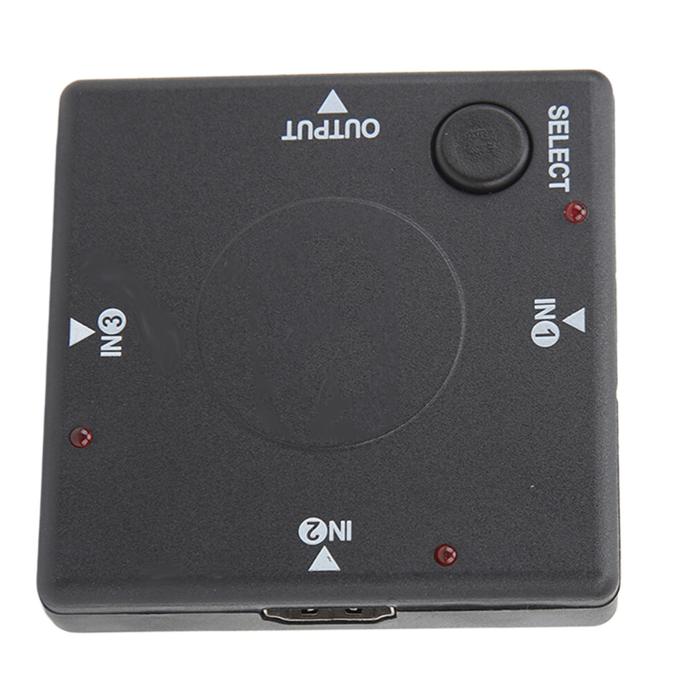 3 In 1 Out Switcher 1080P Hd Multimedia Interface Splitter Adapter Video Converter For Laptop Computer 9351315379857