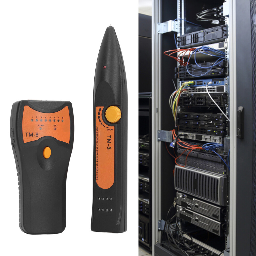 Network Cable Tester Rj45 Wire Tracer Rj11 Finder Locator Tool For Telephone Internet 6951315380025