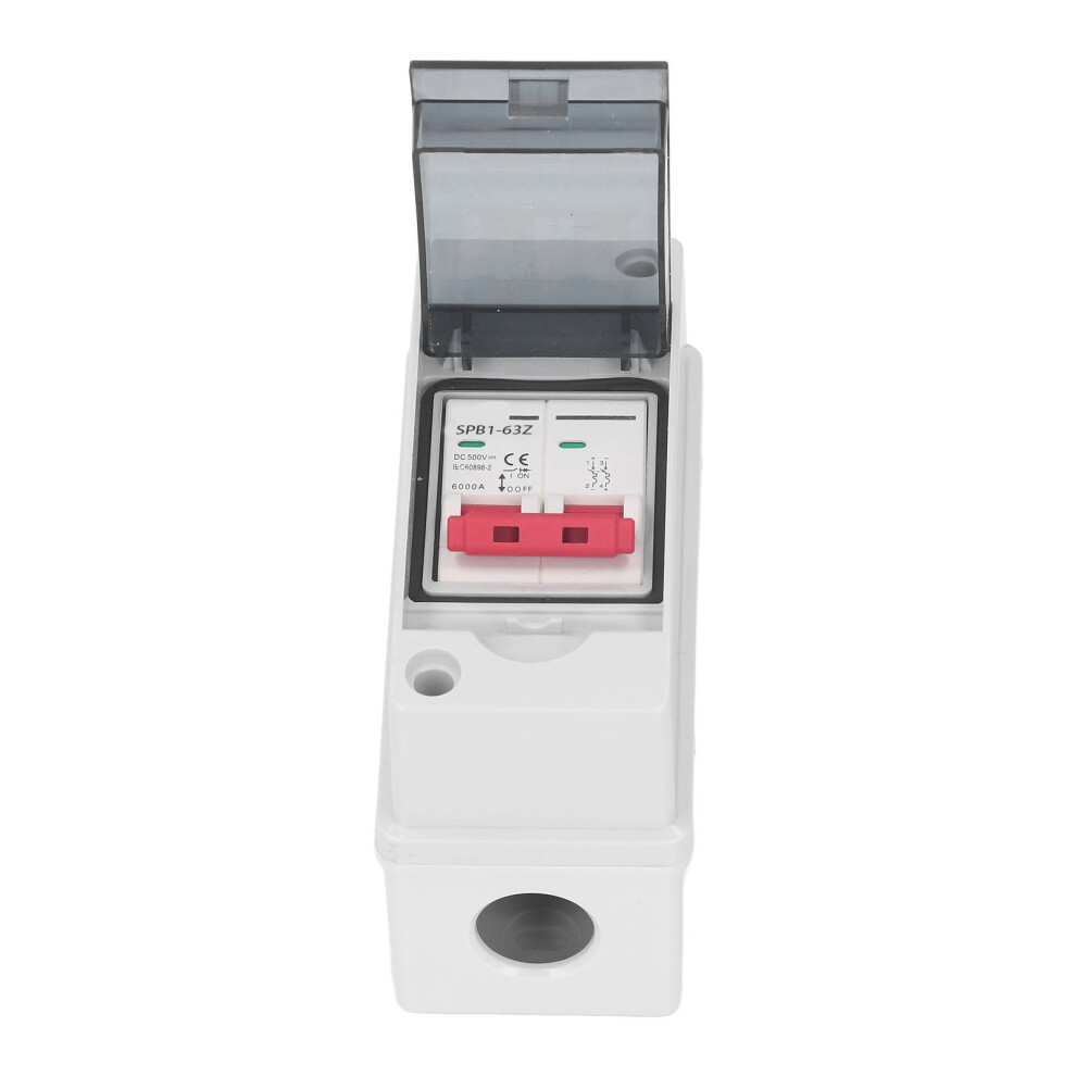 Solar Pv Disconnect Switch With Ip65 Waterproof Distribution Box Mini Circuit Breaker Combiner Box Dc500v 32A 7901315379931
