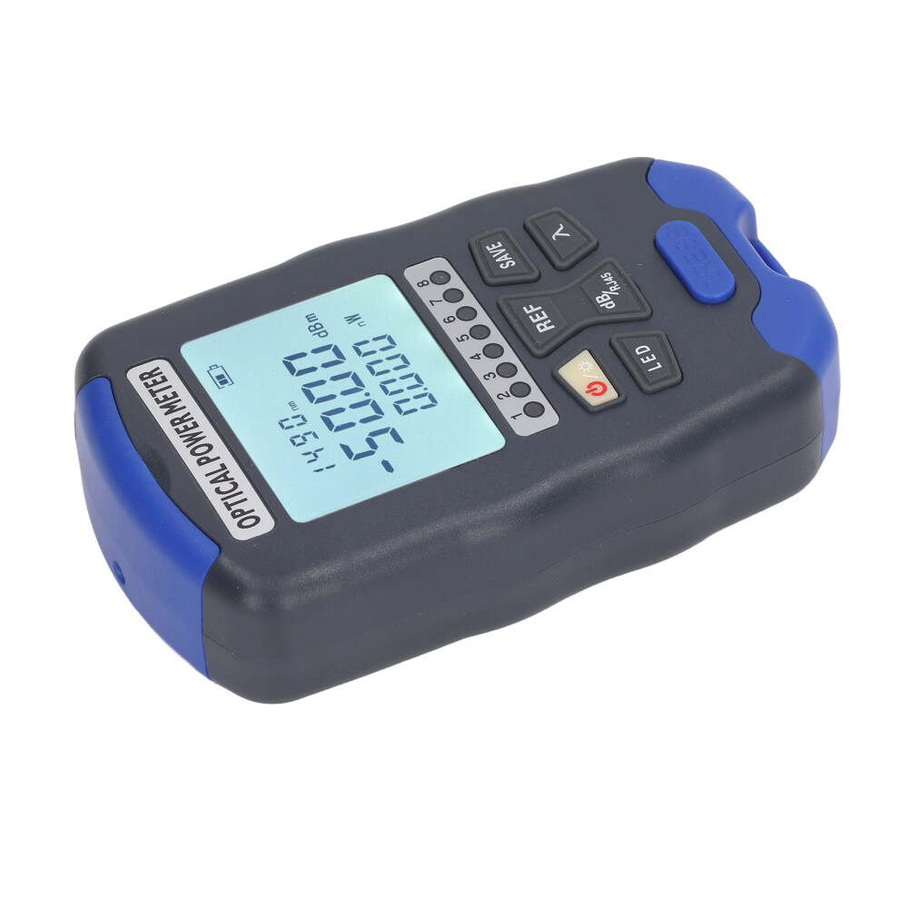 Mini Optical Fiber Power Meter Tester Fc Sc St Universal Interface 3 In 1 10Km With Led Aua Dc50(-50~+26Dbm) Light 8091315381313