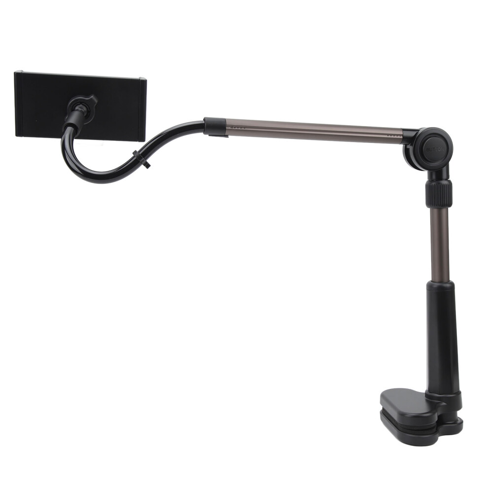 Tablet Clamp Holder Desk Mount Stable Flexible 360 Degree Rotation Universal Phone Clamp Bracket 8331315382874