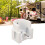RV Awning End Plug White Solid Aluminum Durable Easy Installation Replacement for Sunchaser II 13