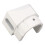 RV Awning End Plug White Solid Aluminum Durable Easy Installation Replacement for Sunchaser II 12