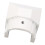 RV Awning End Plug White Solid Aluminum Durable Easy Installation Replacement for Sunchaser II 9