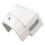 RV Awning End Plug White Solid Aluminum Durable Easy Installation Replacement for Sunchaser II 7