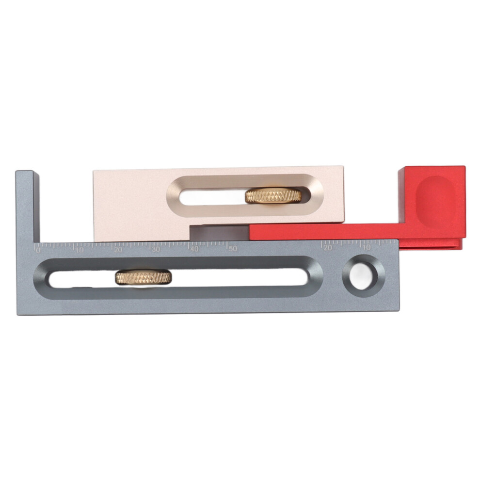 Jf06 Table Saw Slot Adjuster Mortise And Tenon Tool Woodworking Movable Measuring Block 8281315389482