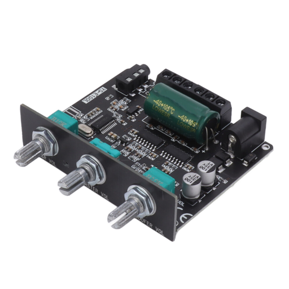Bluetooth Amplifier Board 2.1 Channel Treble Bass 2X 50W 100W Subwoofer Hifi App Control Wireless Bt 5.1 Amp Board 9491315395515