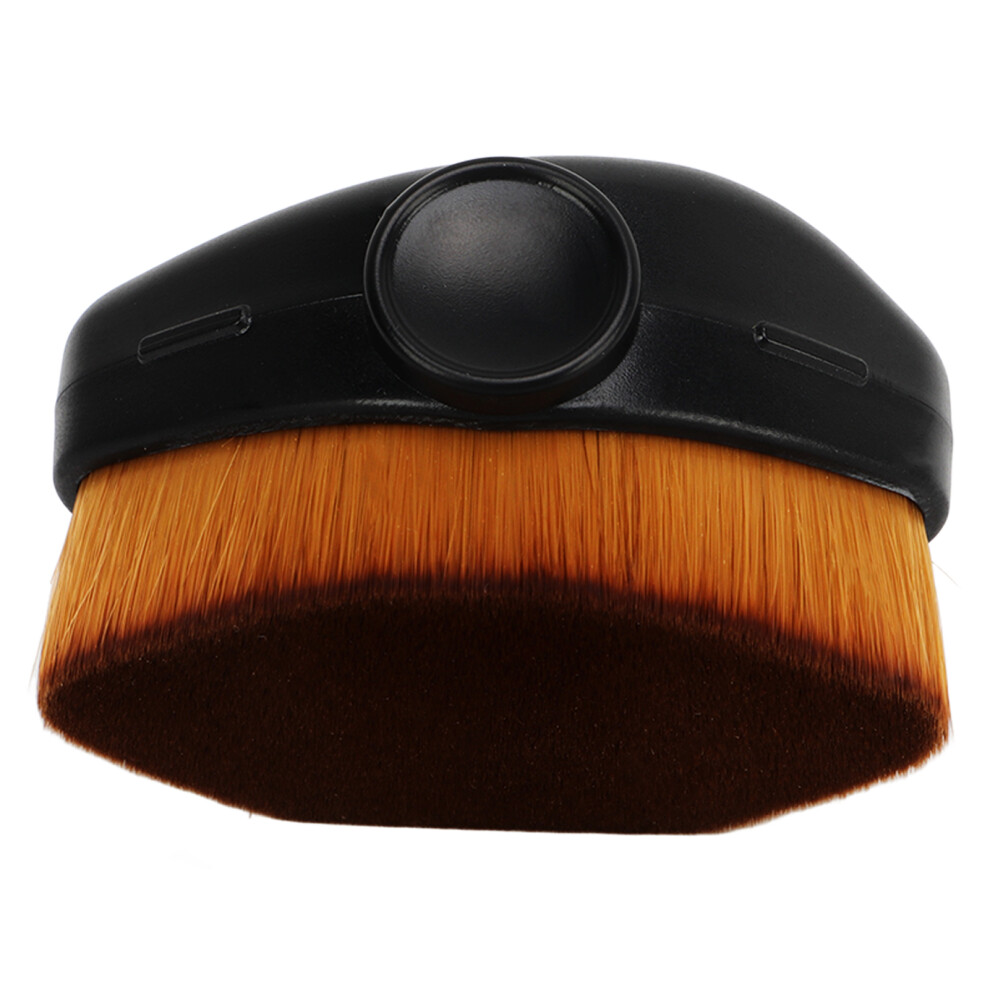 Black Nail Dust Brush Portable Soft Dust Powder Removing Cleaning Brush For Makeup Manicure
