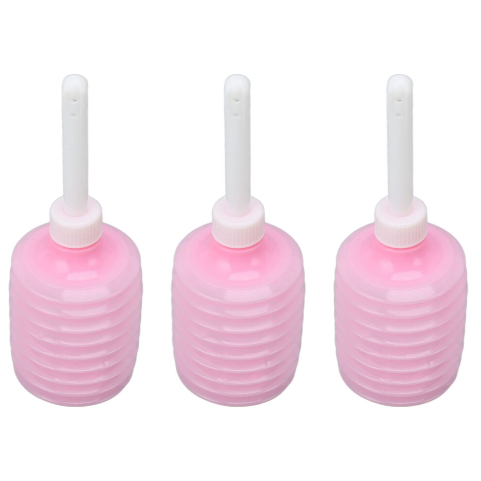 Pink 10 Pcs 200Ml Enema Bulb Vaginal Douche Anal Douche Enema Water Bottle Disposable Enema Applicators