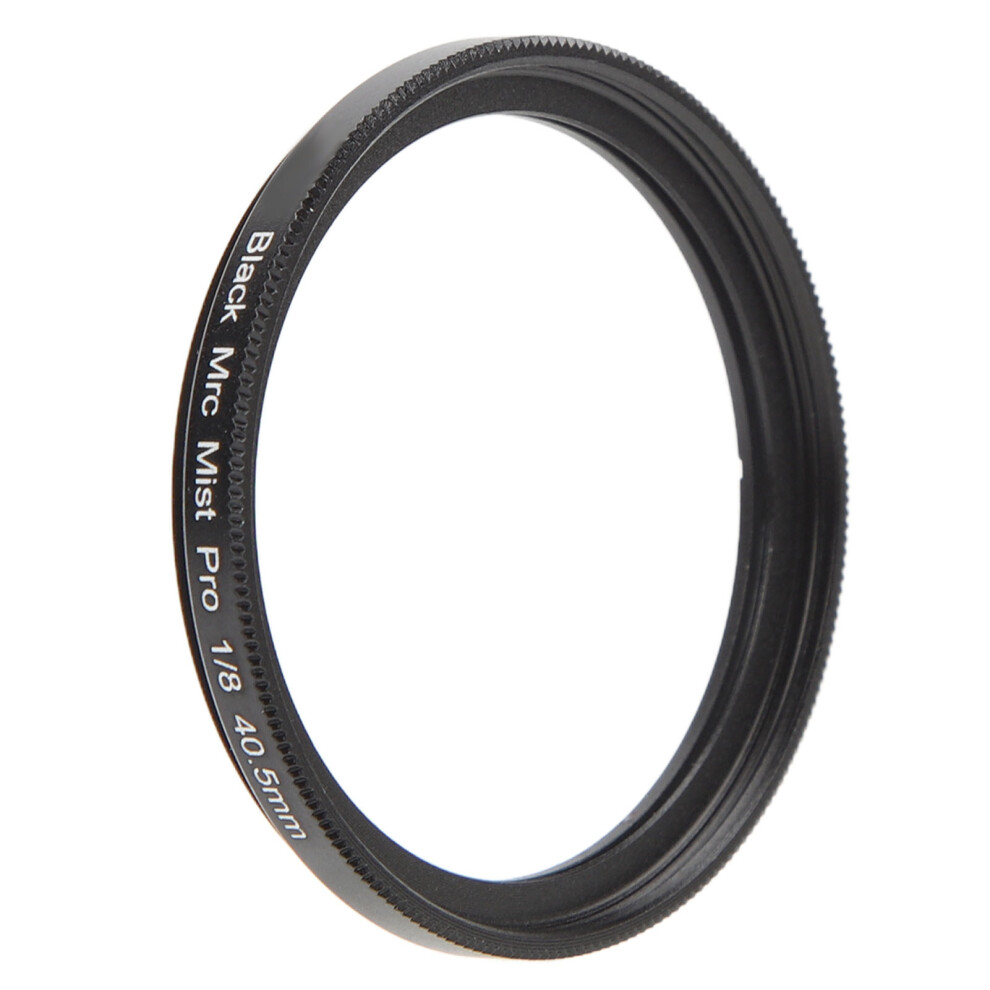 Diffusion 1/8 Lens Filter Mist Diffusion Lens Filter For Video Shooting Portrait Shooting Still Life Scenery 40.5Mm Black 4621315402042