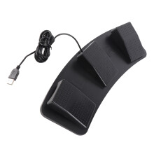 Foot Switch with USB Interface Cable 3 Position Electric Pedal Switch Computer Connection Part