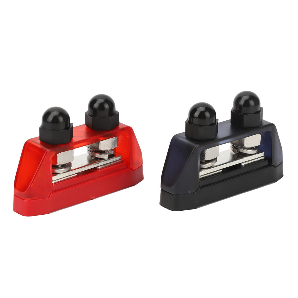2Pcs Busbar Connector Terminal Power Distribution Block 48V M10 Marine Rv Car Circuit Modification Accessories 5031315415901