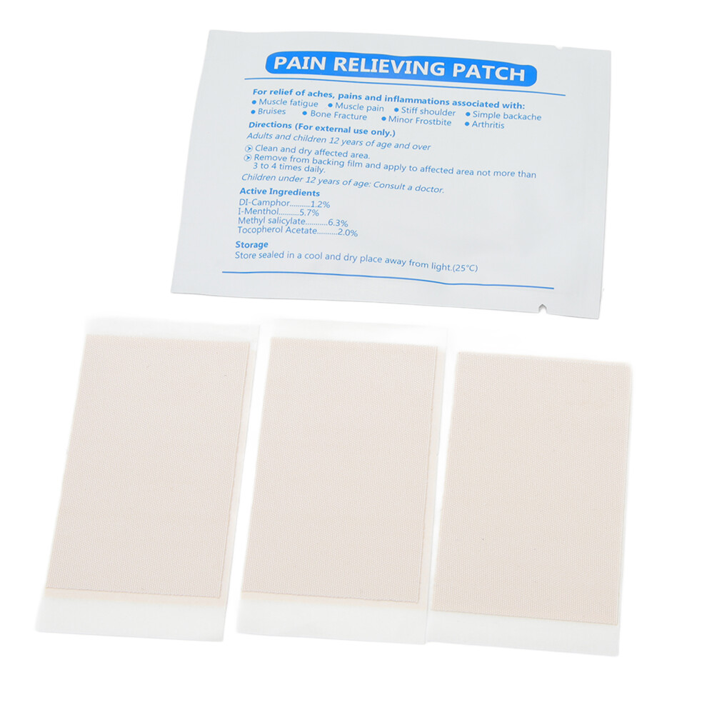 Pain Relief Patches 30 Count for Back Neck Shoulder Knee Pain and Muscle Soreness