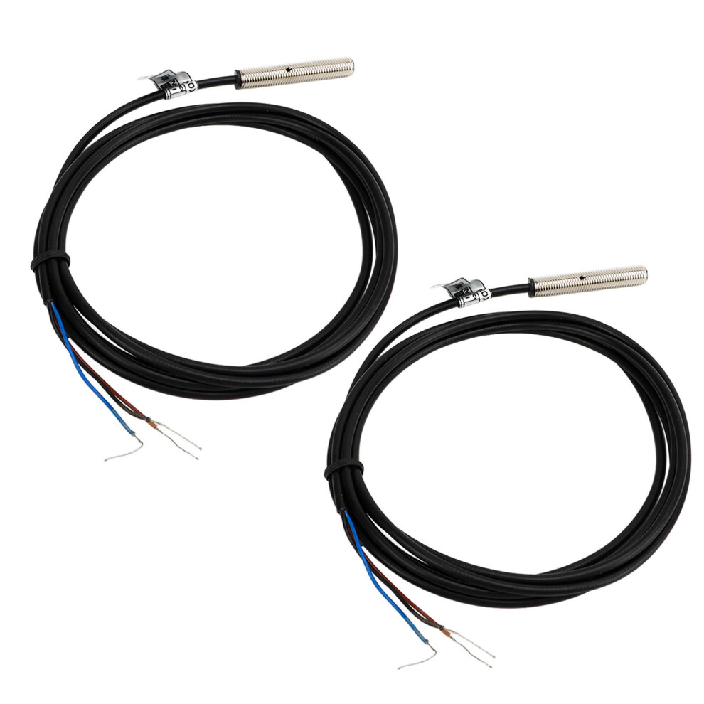 2 Set Proximity Sensor Switch Waterproof Npn Dc 3 Wire Normally Open No Proximity Switch 6Â36Vdc 1Mm Distance 9371315422780