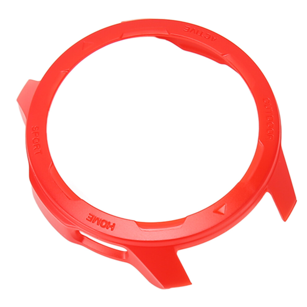Smart Watch Tpu Bumper Case Scratch Resistant Protective Cover Accessory Fit For Mi Watch Color 2 Red 7611315423984