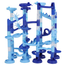 Marble Run Sets Funnel Slide DIY Water Play Marble Run Maze Ball Track Building Blocks for Interactive Water Play