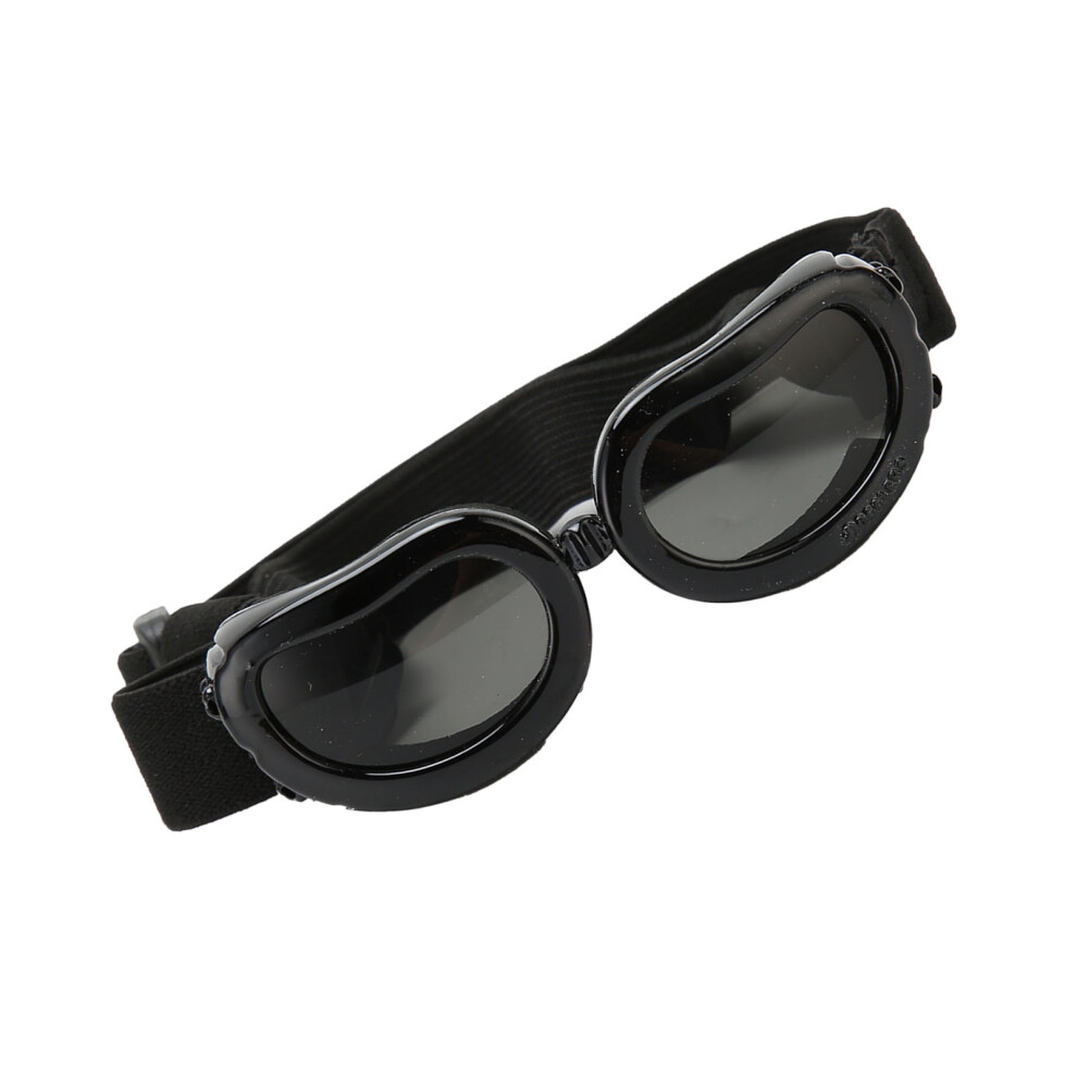 Dog Sunglasses Uv Protection Waterproof Windproof Doggie Goggles With Adjustable Elastic Band For Small Medium Pet 8431315427503