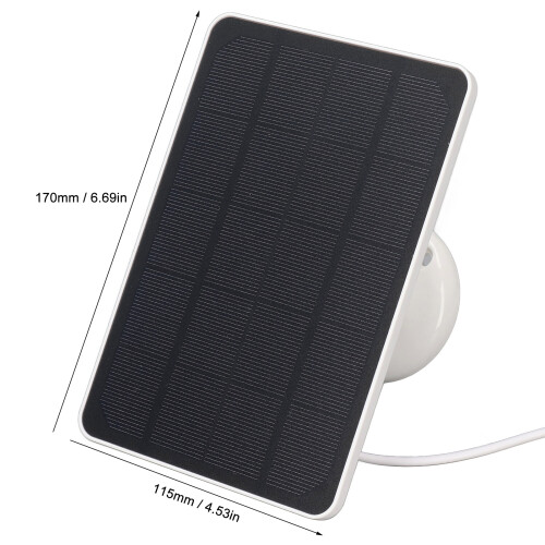 Solar Panel 4W Battery Charger Micro USB Camera Charging Solar Panel for Appliances 1