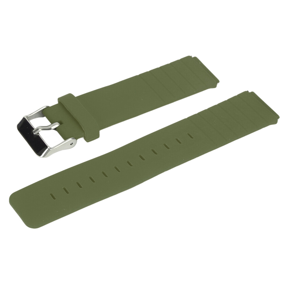 Replacement Wristband Adjustable Soft Quick Release Accessory Watch Wristband Strap For T1 Od Green 3781315427856