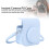 Mini Instant Camera Protective Bag PU Camera Case With Adjustable Shoulder Strap For Fujifilm Instax Mini 12 Camera Blue 6