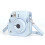 Mini Instant Camera Protective Bag PU Camera Case With Adjustable Shoulder Strap For Fujifilm Instax Mini 12 Camera Blue 5