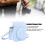 Mini Instant Camera Protective Bag PU Camera Case With Adjustable Shoulder Strap For Fujifilm Instax Mini 12 Camera Blue 4