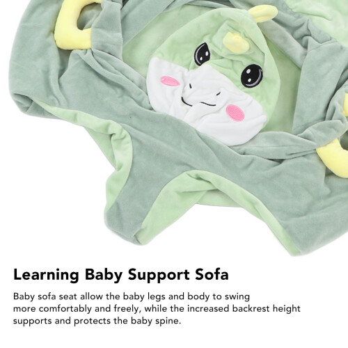 Baby Sitting Chair Sofa Cartoon Shape Early Educational 2 Front Holes Learning Infant Support Sofa Type 2 Shell 2