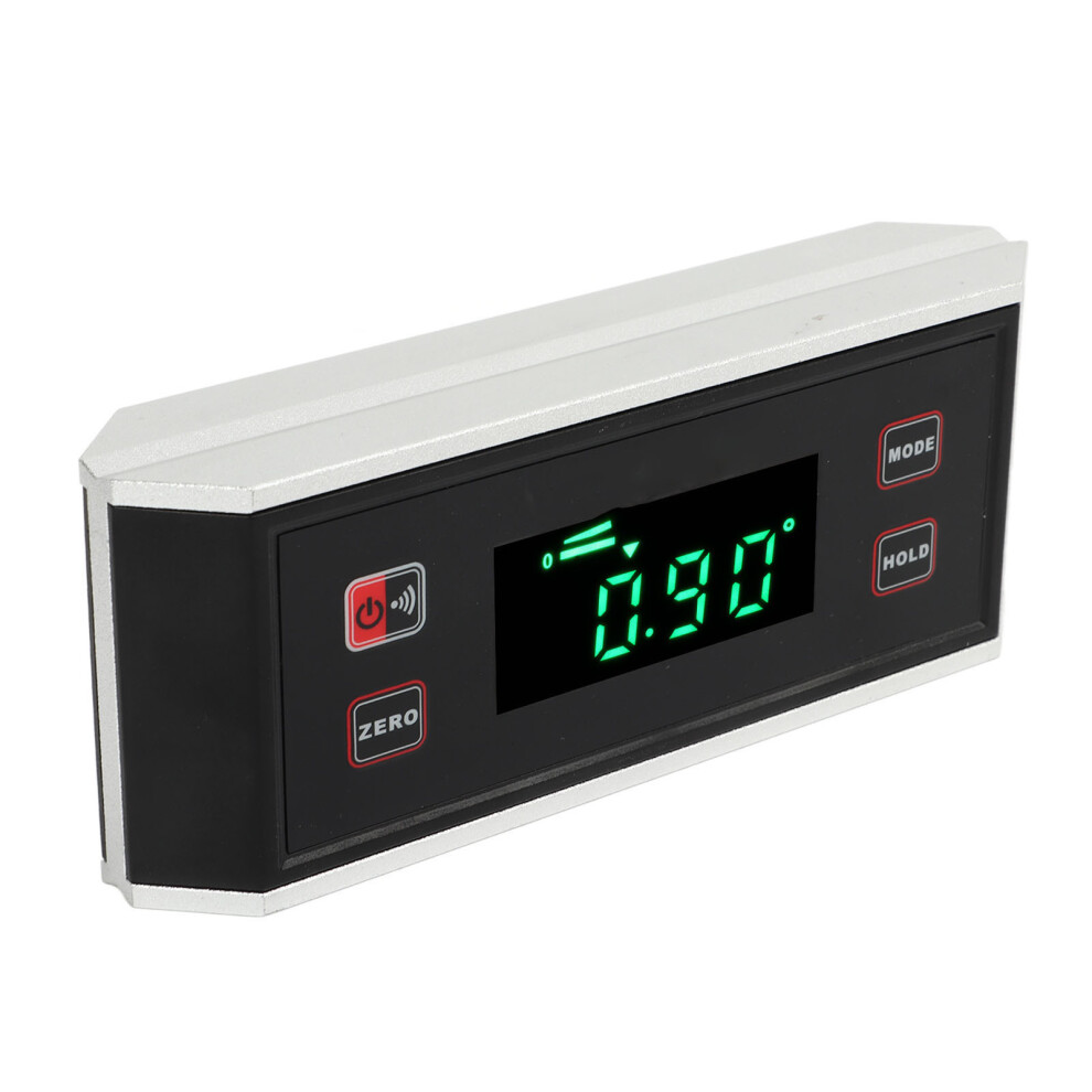 Digital Angle Finder V Groove Magnetic Base Waterproof Lcd Backlit Screen Inclinometer Protractor For Decoration 8111315434502