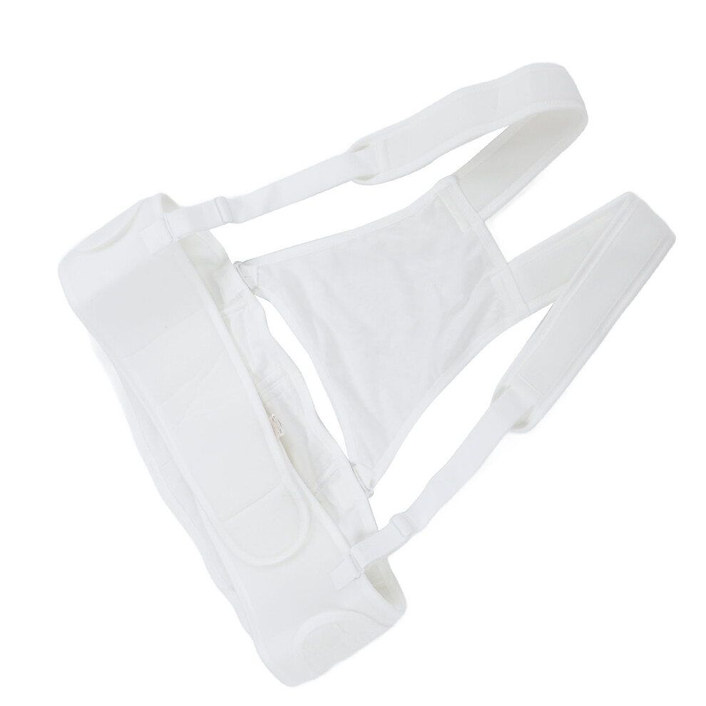 Pregnancy Support Maternity Belt Adjustable Breathable Elastic Waist Back Abdomen Band Brace White L-image-OPC-PHR7D76-NEW