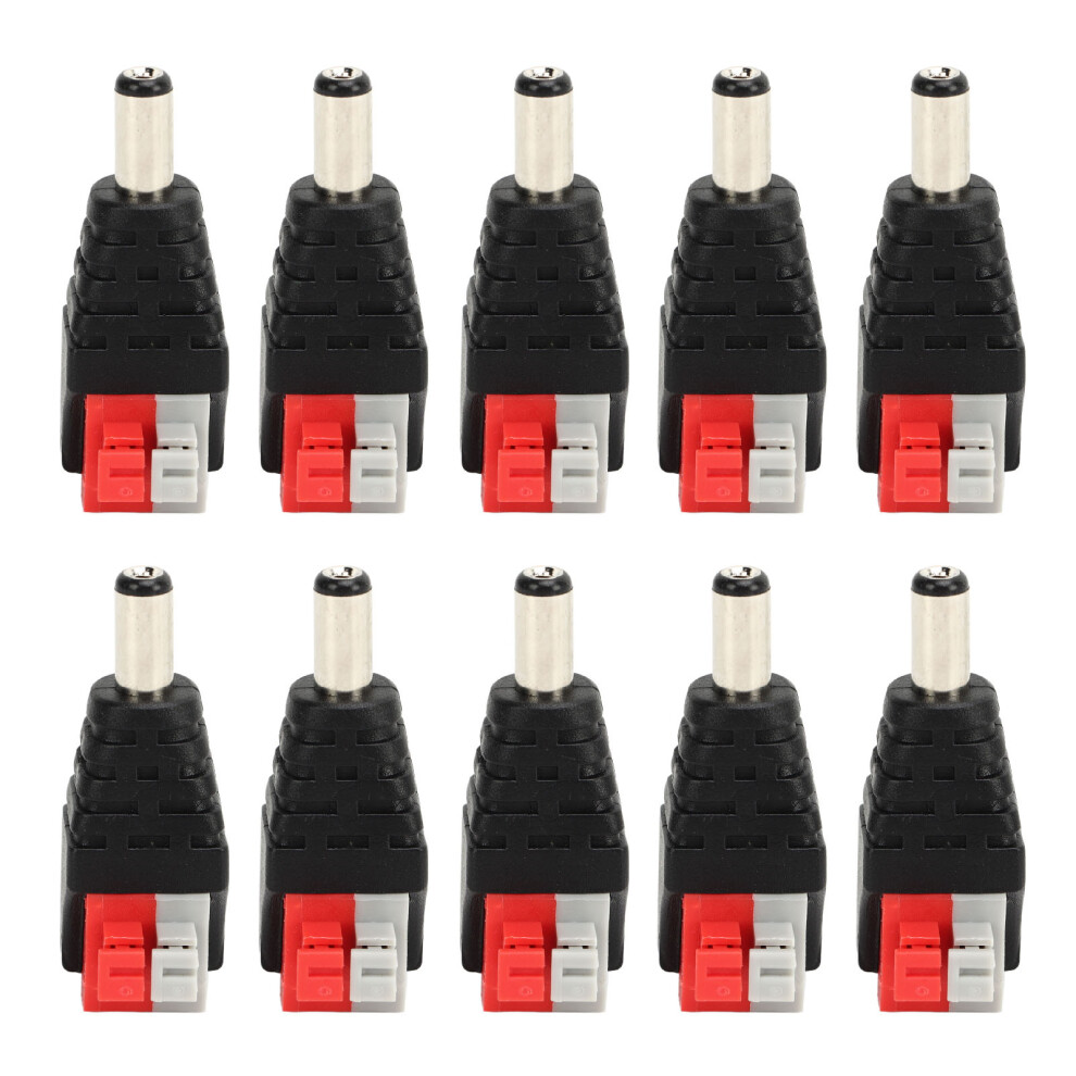 10Pcs Bnc Male Connector Coaxial Cable Cctv Surveillance Video Camera Terminal Rca Adapter Av Plug 5071315439200