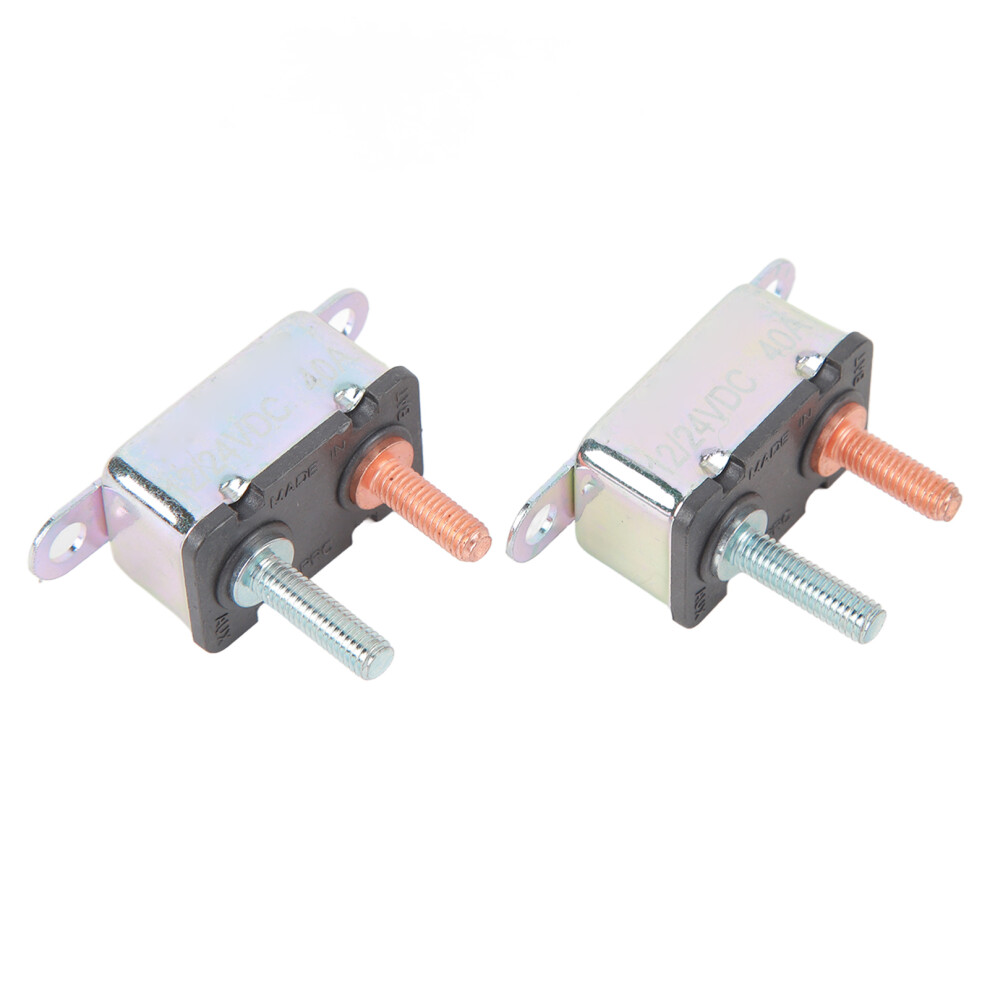 Auto Reset Circuit Breaker 12V 24V Stud Bolt Circuit Breaker For Automotive Ship 40A 5041315441091
