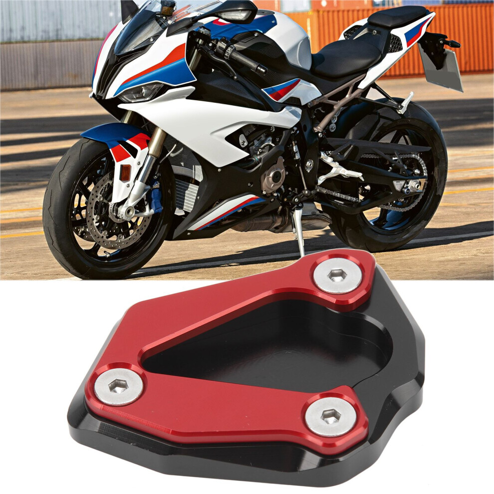 Foot Side Stand Motorcycle Kickstand Stable Holder Secure Support For S1000rr S1000r 2019 To 2022 Red 6911315441362