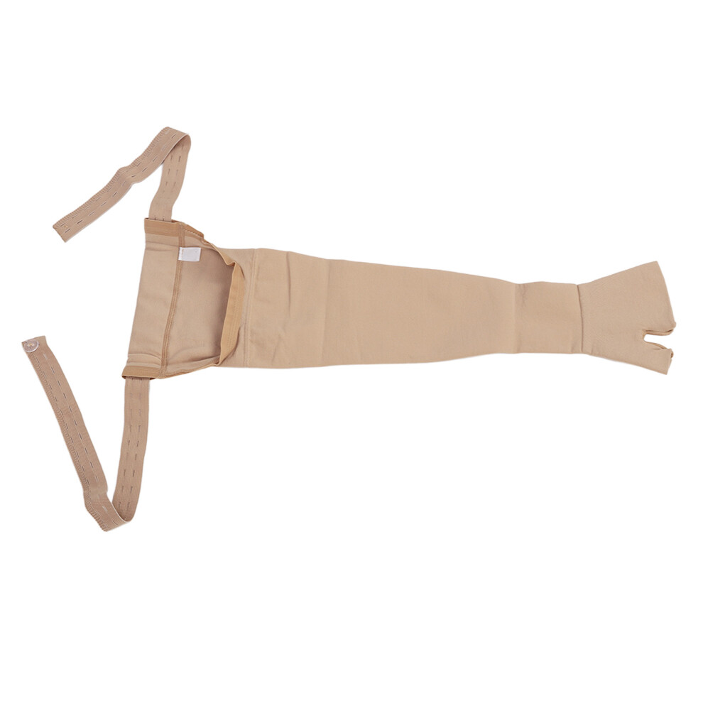 Lymphedema Arm Sleeve Soft Nylon High Elasticity Breathable Portable Post Mastectomy Arm Sleeve for Recovery Right Arm M