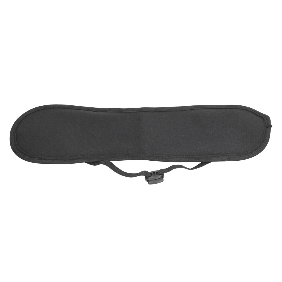 Black Soft Neck Castor Oil Wrap Flexible Adjustable Reusable Soreness Relief Castor Oil Pack For Sleep