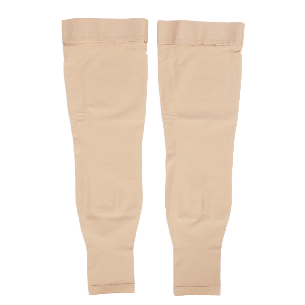 Full Leg Compression Sleeves 23 To 32mmHg Protect Leg Long Knee Sleeve for Thigh Knee Calf