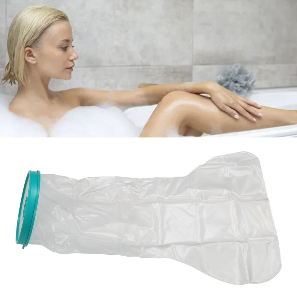 Bathing Full Leg Protection Cover Reusable Leg Cover Protector Shower Bag for Thigh Shower Bath