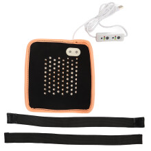 72 Light Chips Prostate Physiotherapy Pad Infrared Light Promote Circulation Treatment Pad for Belly Waist Neck Orange