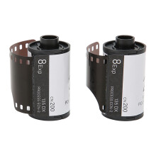 2 Roll 35mm Camera Color Film ISO 200 8 Sheets Each High Saturation HD Camera Color Negative Film for 135 Cameras